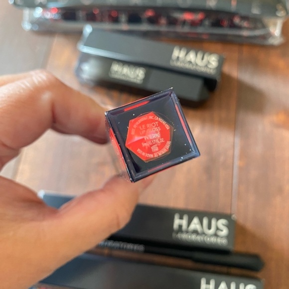 HAUS LABORATORIES HAUS of Future Hollywood Red Lip Kit Liquid Shadow Lady Gaga - Picture 9 of 13